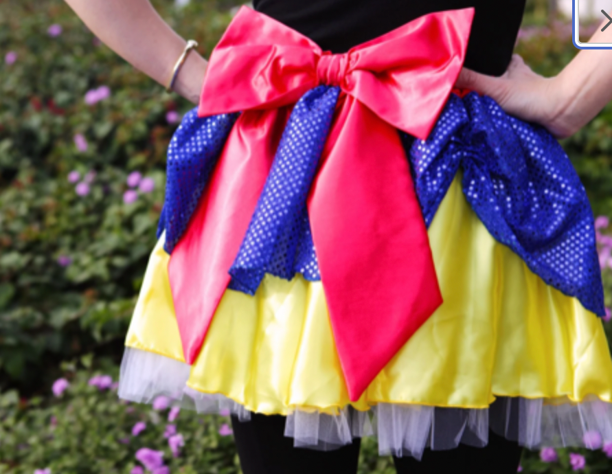 Once Upon A Time Princess Running Tutu Skirt